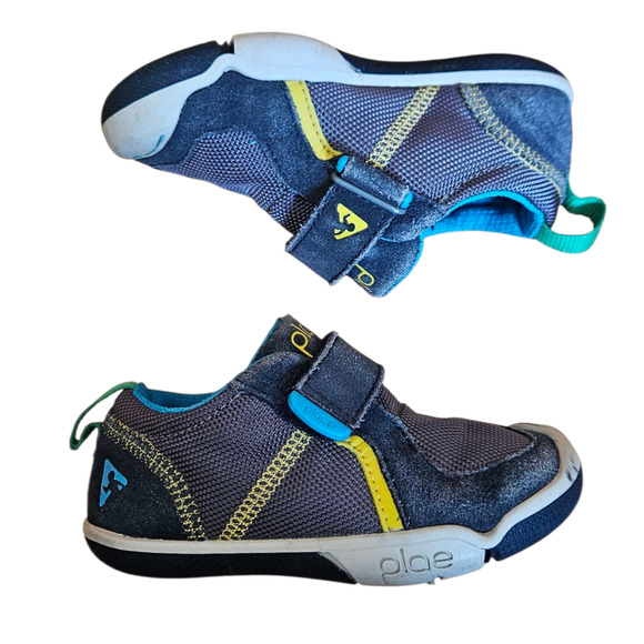 Plae Ty Sneakers Shoes Hook and Loop Closure Toddler Size 6.5 - Picture 6 of 8